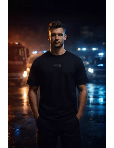 BOSWEAR Streetwear T-Shirt – Black Patch Edition