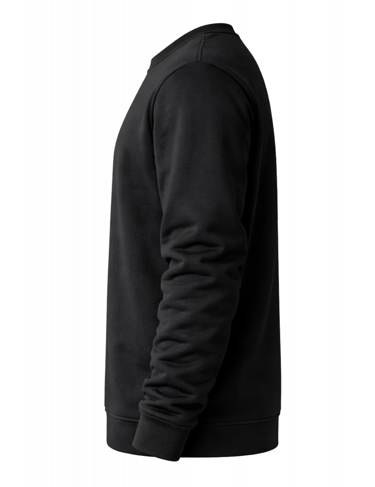 BOSWEAR Teamwear Sweatshirt Rundhals W280 schwarz - Jugendfeuerwehr Baden-Württemberg DTF-Print 2-farbig mit Ortsname