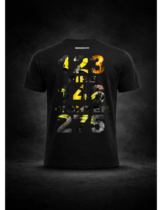 copy of BOSWEAR unisex T-Shirt – Fire Unit Edition (Black)