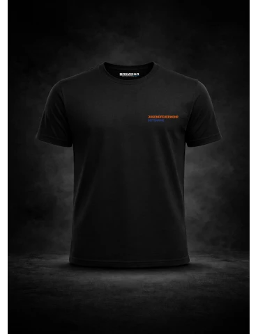 copy of BOSWEAR Teamwear Sweatshirt Rundhals W280 schwarz - Jugendfeuerwehr Baden-Württemberg DTF-Print 2-farbig mit Ortsname
