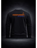 BOSWEAR Teamwear Sweatshirt Rundhals W280 schwarz - Jugendfeuerwehr Baden-Württemberg DTF-Print 2-farbig mit Ortsname