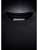 BOSWEAR Teamwear Sweatshirt Rundhals W280 schwarz - Jugendfeuerwehr Baden-Württemberg DTF-Print 2-farbig mit Ortsname