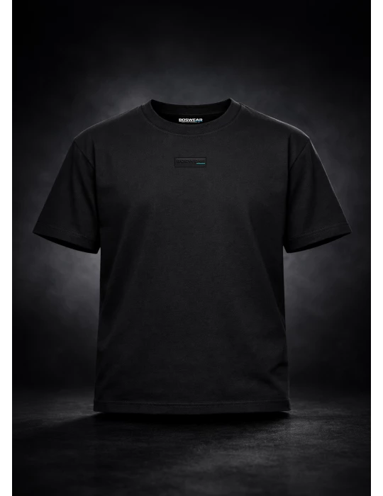 BOSWEAR Streetwear T-Shirt – Black Patch Edition