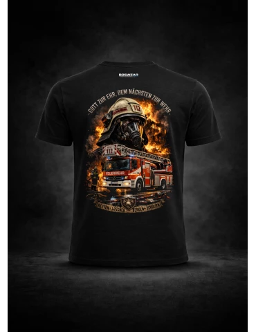 BOSWEAR „Gott zur Ehr“ Edition (Black) Artwear Unisex T-Shirt