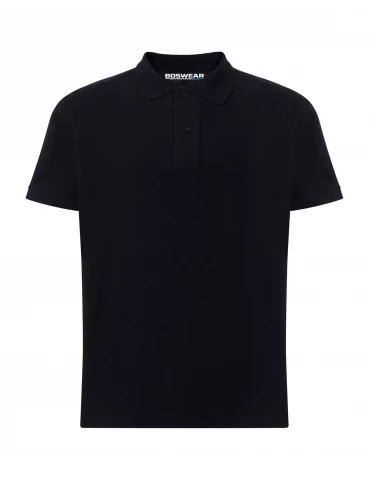 Männer Workwear Polo Shirt - BOSWEAR Heavy Performance 210 Black Edition