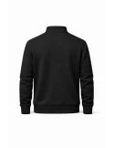 Unisex Workwear 1/4 Zip Sweatshirt schwarz - BOSWEAR Heavy Performance 290 Black Edition