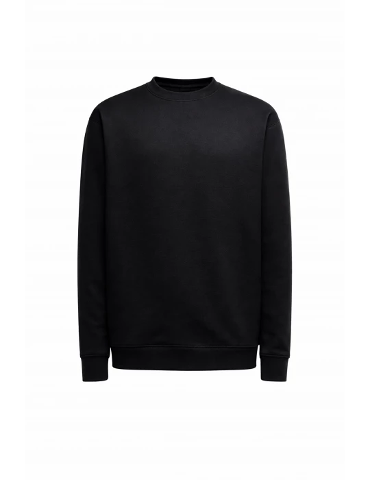 Unisex Workwear Sweatshirt schwarz - BOSWEAR Heavy Performance 290 Black Edition