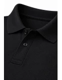 Männer Workwear Polo Shirt schwarz - BOSWEAR Heavy Performance 210 Black Edition