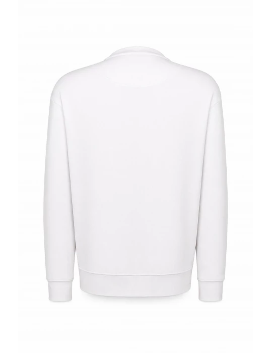 Unisex Workwear Sweatshirt weiß - BOSWEAR Heavy Performance 290 White Edition