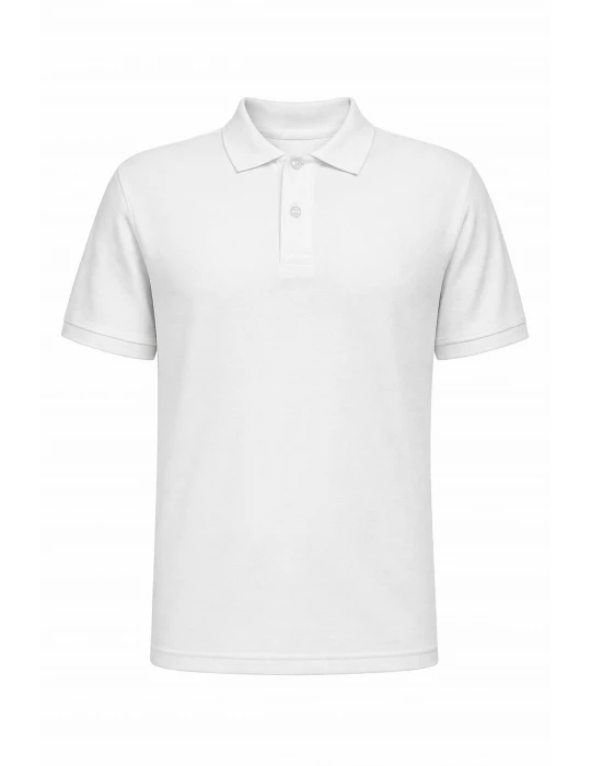 Männer Workwear Polo Shirt weiß - BOSWEAR Heavy Performance 210 White Edition