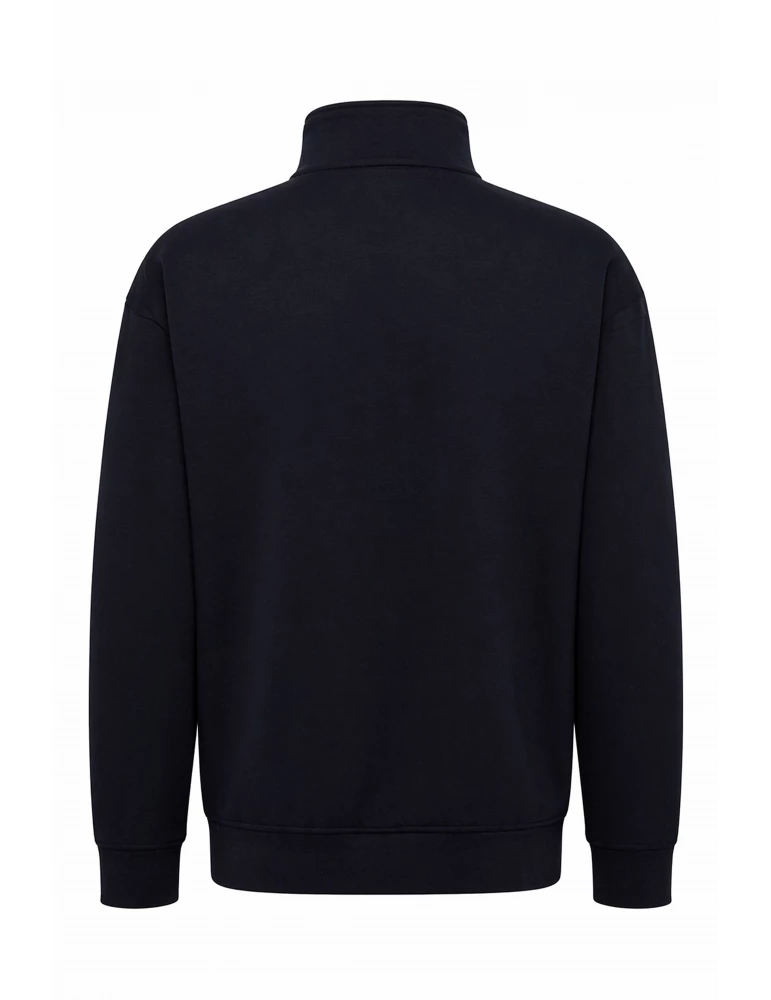 Unisex Workwear 1/4 Zip Sweatshirt navy - BOSWEAR Heavy Performance 290 Navy Edition