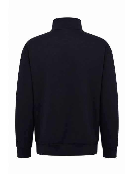 Unisex Workwear 1/4 Zip Sweatshirt navy - BOSWEAR Heavy Performance 290 Navy Edition