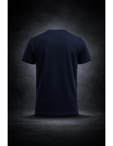 Feuerwehr Baden-Württemberg T-Shirt Navy DTF-Print 3-farbig mit Ortsname 2