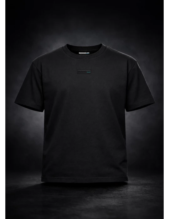 Unisex T-Shirt Classic Fit Black Patch Edition BOSWEAR