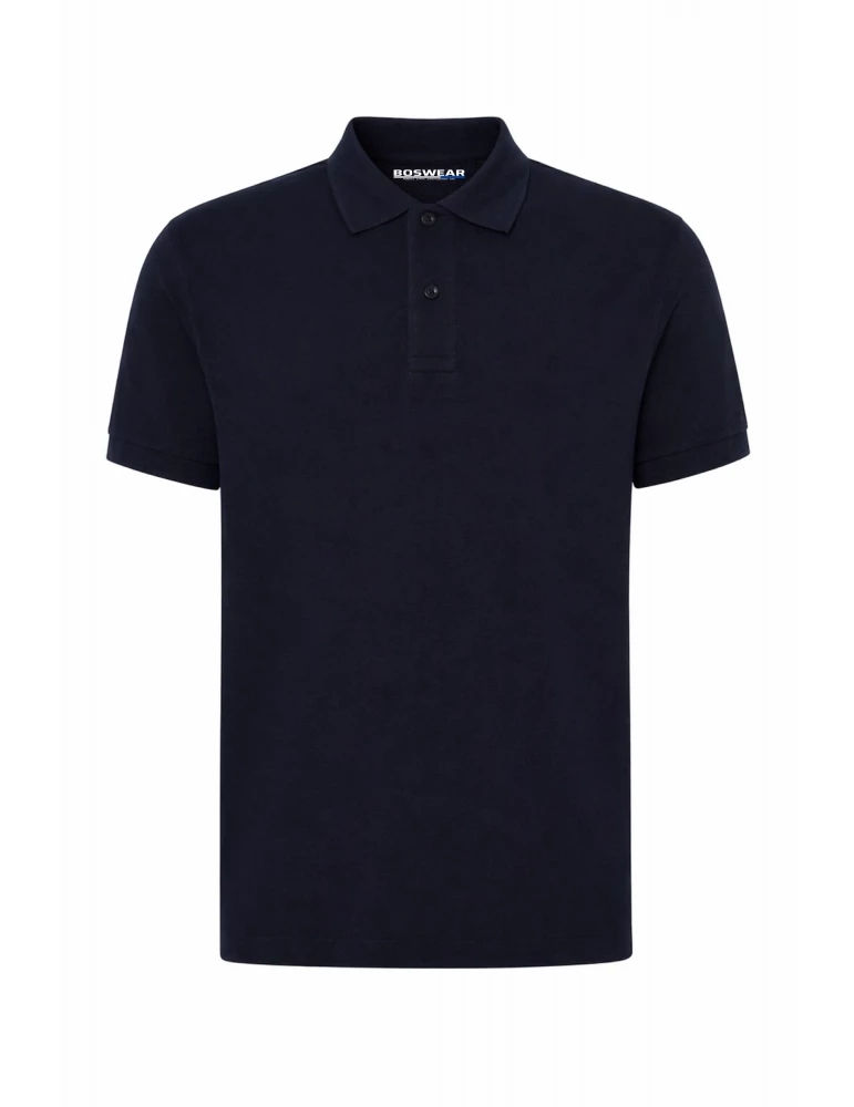 Männer Workwear Polo Shirt navy - BOSWEAR Heavy Performance 210 Navy Edition
