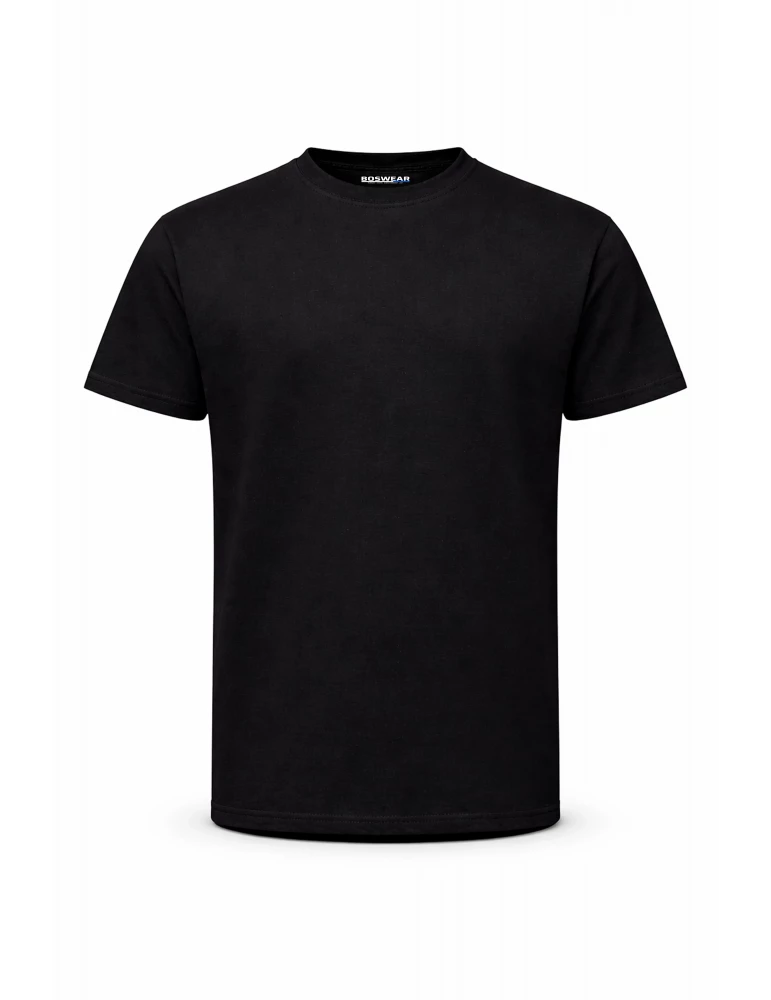 Unisex Yourwear T-Shirt schwarz - BOSWEAR Heavy Performance 190 Black Edition