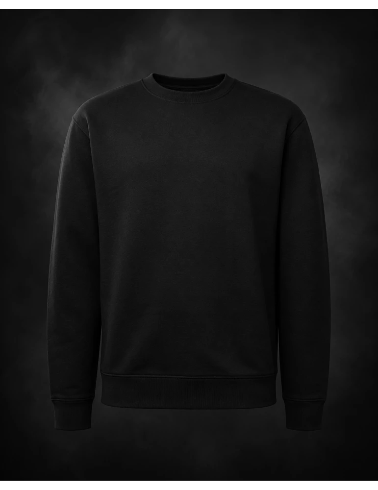 Unisex Workwear Sweatshirt schwarz - BOSWEAR Heavy Performance 290 Black Edition