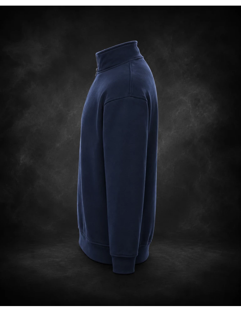 Unisex Workwear 1/4 Zip Sweatshirt navy - BOSWEAR Heavy Performance 290 Navy Edition