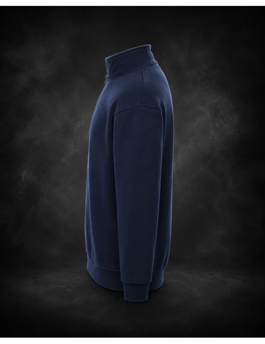Unisex Workwear 1/4 Zip Sweatshirt navy - BOSWEAR Heavy Performance 290 Navy Edition