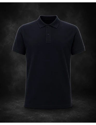 Männer Workwear Polo Shirt schwarz - BOSWEAR Heavy Performance 210 Black Edition