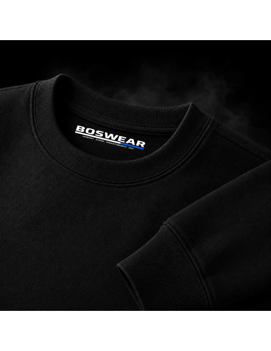 copy of BOSWEAR Heavy Performance 190 Black Edition – Unisex Workwear T-Shirt