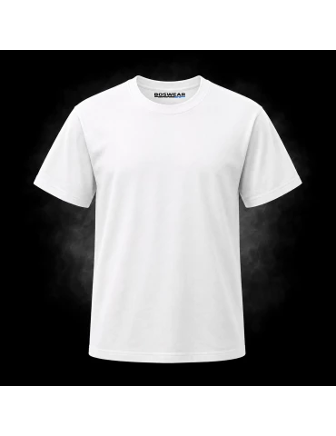 Unisex Workwear T-Shirt weiß - BOSWEAR Heavy Performance 190 White Edition