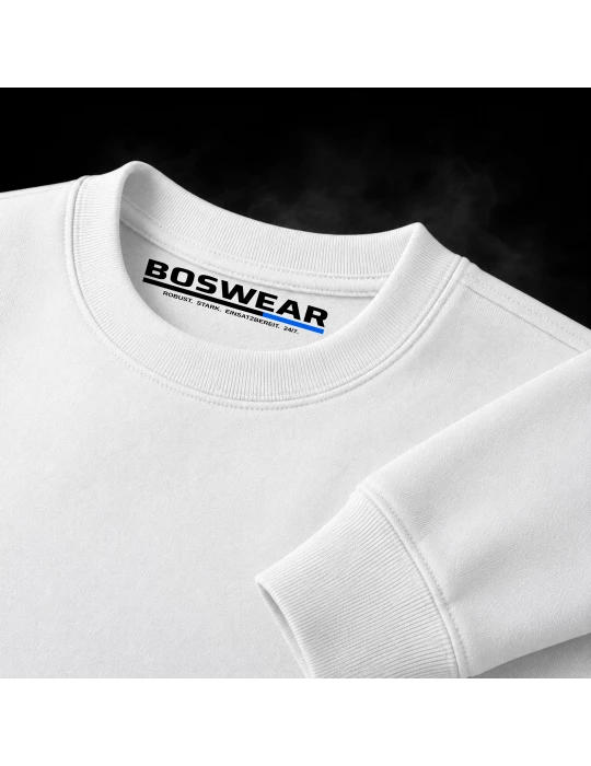 Unisex Workwear Sweatshirt Weiß - Heavy Performance 290