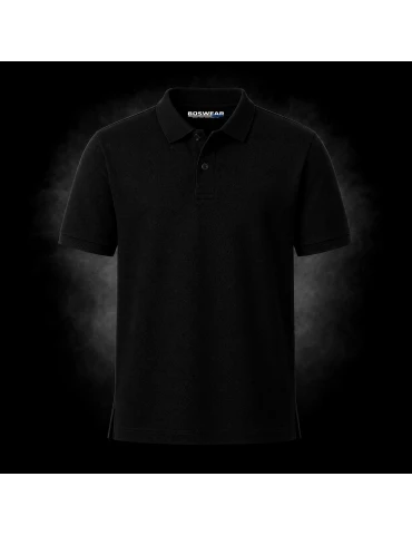 Männer Workwear Polo Shirt Schwarz - Heavy Performance 210