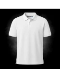 Männer Workwear Polo Shirt Weiß - Heavy Performance 210